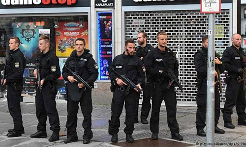 Policía alemana La Policía alemana busca a 368 presuntos “radicales” con orden de arresto